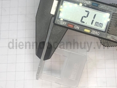 Ke cân bằng gạch 1 mm mầu trắng