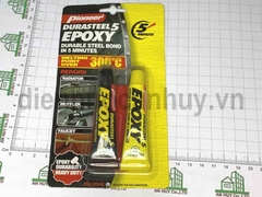 Keo AB dán sắt hai thành phần vỉ vàng đen 10ml