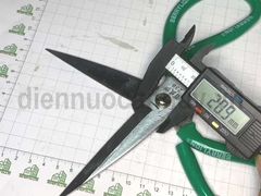 Kéo cắt to 230mm Berrylion trắng