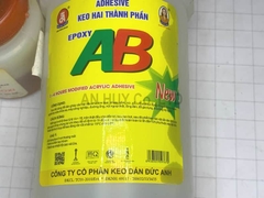 Keo dán gỗ hai thành phần AB lọ to 400g