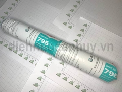 Keo silicone kết cấu Dowsil 795 dung tích 600ml đóng gói dạng túi