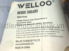 Kéo cắt tỉa hàng dào Welloo 10 inch dài 55cm
