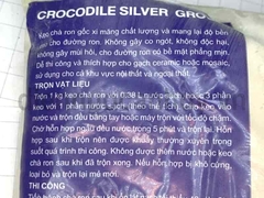 Keo chít mạch cá sấu thái mầu ghi xám 1kg