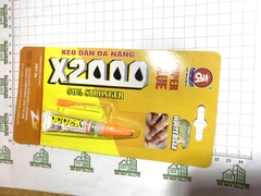 Keo dán đa năng 502 X2000 vỉ vàng 3g