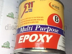 Keo Epoxy 2 thành phần 511 Five One One A=350g B=325g