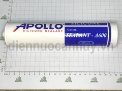 Keo silicone Apolo A600 mầu Trắng Đục