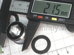 Kép nối ren ngoài mịn đều 22-22 cho vòi rửa bát