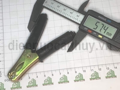 Bộ kẹp sạc ắc quy loại nhỡ 75A xanh đỏ