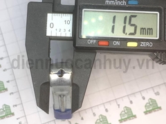 Bộ Kẹp sạc ắc quy 75A không vỏ nhỏ xanh đỏ
