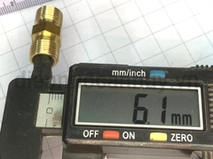 Kép thu đồng ống 6 nối thẳng đều 13 - 13mm