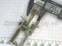 Kẹp xà gồ chữ P sắt mạ đồng vàng 10