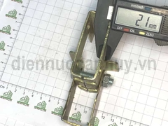 Kẹp xà gồ chữ P sắt mạ đồng vàng 10