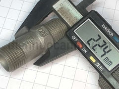 Kép đúc inox 304 DN15 ren 20mm (1/2inch) lệch dài 5.5cm