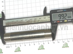 Kép inox ống DN15 ren 20mm (1/2inch) dài 10cm
