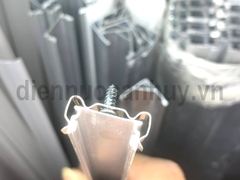 Kẹp inox thanh nhôm đèn led lắp nổi 7x17mm