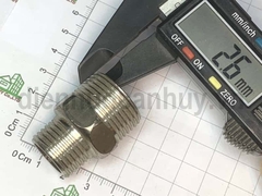 Kép thu inox ống DN20-15 ren 25-20mm (3/4-1/2inch)