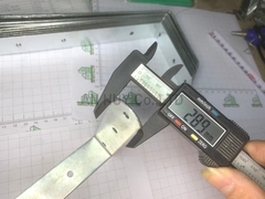 Ke sắt L bản to 8 lỗ 285x105x29x2.3mm