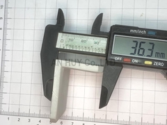 Ke sắt L có nắp đậy to nhựa xám 50x35x40x1.6mm