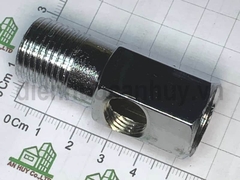 Khẩu chia nước đầu vào inox ren 21 - 13