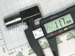 Khẩu chia nước đầu vào inox ren 21 - 13