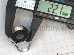 Khẩu chia nước đầu vào inox ren 21 - 13