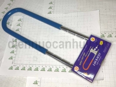 Khóa chữ U Việt Tiệp 02313 dài cho cửa kính thủy lực 363x106x23 mm