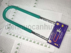 Khóa chữ U Việt Tiệp 02313 dài cho cửa kính thủy lực 363x106x23 mm