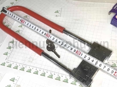 Khóa chữ U Việt Tiệp 02313 dài cho cửa kính thủy lực 363x106x23 mm
