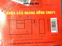 Khóa Việt Tiệp cầu ngang CN971