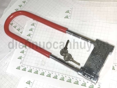 Khóa chữ U Việt Tiệp 02313 dài cho cửa kính thủy lực 363x106x23 mm