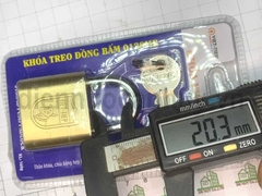 Khóa đồng bấm Việt Tiệp 0138MB