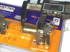 Khóa tay nắm tròn việt tiệp 04206