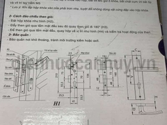 Khóa tay ngang cửa gỗ Việt tiệp 04380