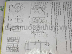 Khóa tay ngang cửa gỗ Việt tiệp 04380