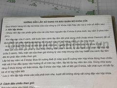 Khóa tay ngang cửa gỗ Việt tiệp 04380