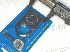 Khóa treo chống cắt Việt Tiệp trắng chìa thay đổi góc 01402
