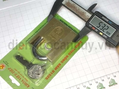 Khóa treo đồng bấm chống cắt Việt Tiệp 01525