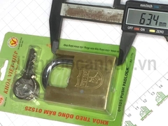 Khóa treo đồng bấm chống cắt Việt Tiệp 01525