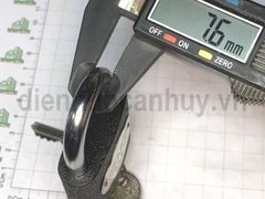 Khóa treo gang đen Việt Tiệp 01521 nhỏ