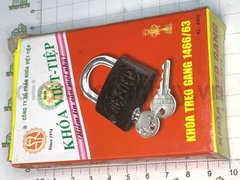 Khóa treo gang đen Việt Tiệp 1466/63 loại to