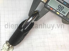 Khóa treo gang đen Việt Tiệp 1466/63 loại to