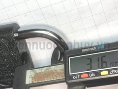 Khóa treo gang đen Việt Tiệp 1466/63 loại to