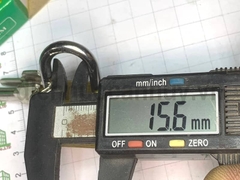 Khóa treo Việt nhật 30 rẻ sắt sơn mầu đồng nhỏ