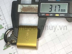 Khóa treo Việt nhật 40 rẻ sắt sơn mầu đồng nhỡ