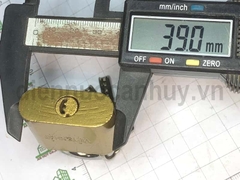 Khóa treo Việt nhật 40 rẻ sắt sơn mầu đồng nhỡ