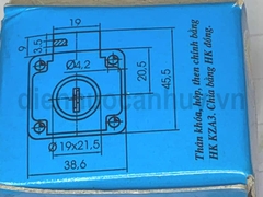 Khóa tủ gỗ cao cấp vuông Việt Tiệp 03408