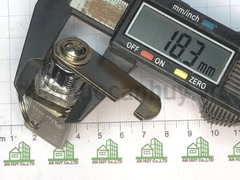 Khóa tủ gỗ có móc loại ngắn 20 mm ivan