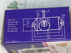 Khóa tủ Việt Tiệp 498 loại to