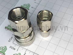 Khớp nối nhanh khí nén Berrylion SF20.PF20 ren trong 13mm . Bộ đầu nối hơi giá rẻ cho máy nén khí, vòi máy rửa điều hòa