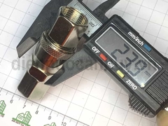 Khớp nối nhanh khí nén Berrylion SF30.PF30 ren trong 17mm . Bộ đầu nối hơi giá rẻ cho máy nén khí